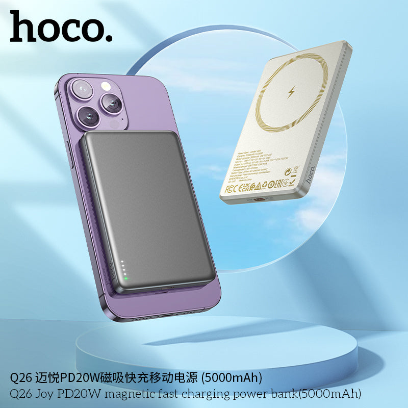 HD_SYNC:Q26 Joy PD20W magnetic fast charging power bank(5000mAh)