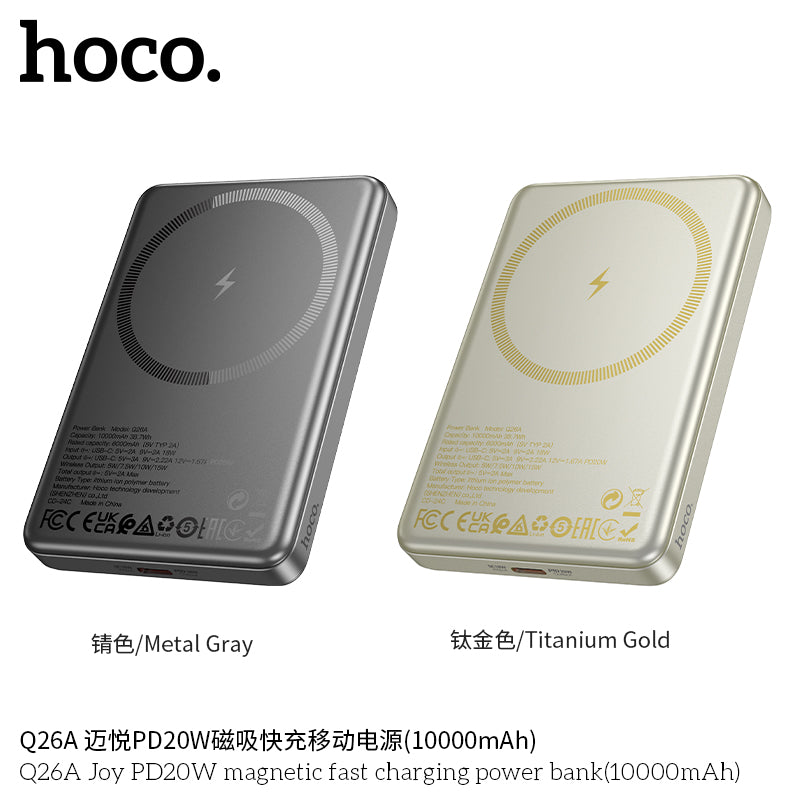 HD_SYNC:Q26A Joy PD20W magnetic fast charging power bank(10000mAh)