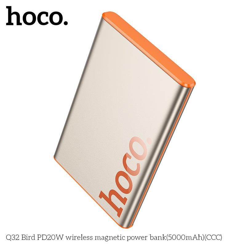 HD_SYNC:Q32 Bird PD20W wireless magnetic power bank(5000mAh)（CCC)