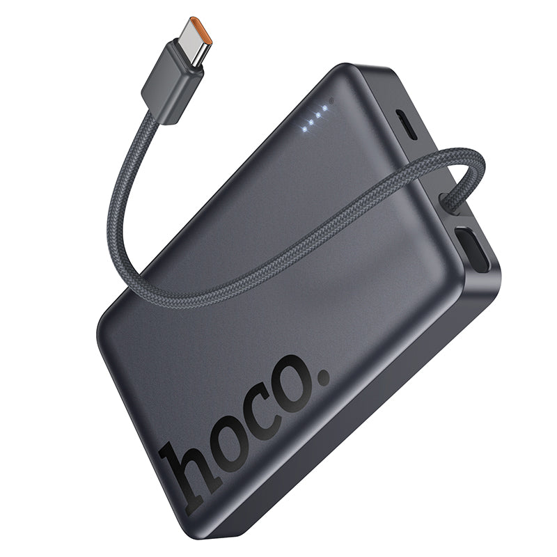 HD_SYNC:Q44 Origen dual PD20W magnetic power bank with cable dark(10000mAh)(UN)