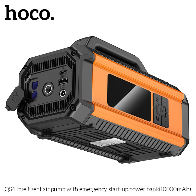 HD_SYNC:QS4 Intelligent air pump with emergency start-up power bank(10000mAh)