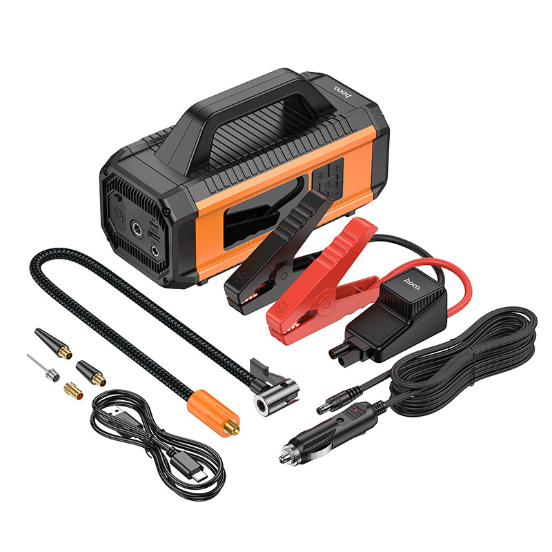HD_SYNC:QS4 Intelligent air pump with emergency start-up power bank(10000mAh)