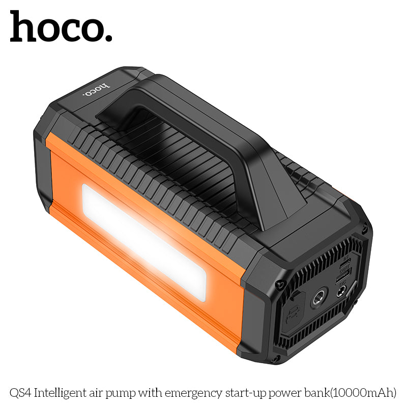 HD_SYNC:QS4 Intelligent air pump with emergency start-up power bank(10000mAh)