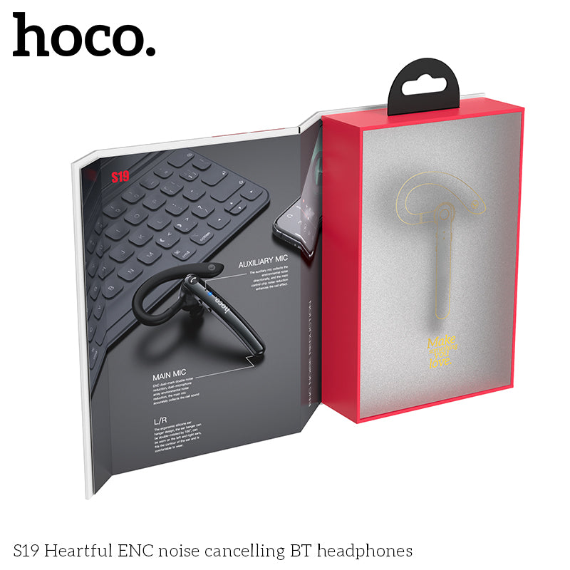 HD_SYNC:S19 Heartful ENC noise cancelling BT headphones