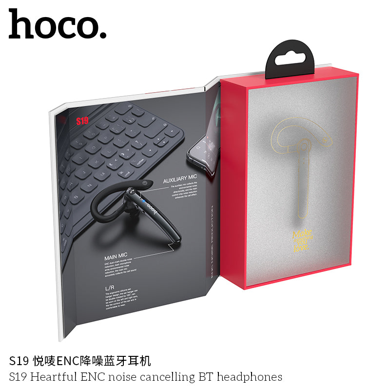HD_SYNC:S19 Heartful ENC noise cancelling BT headphones