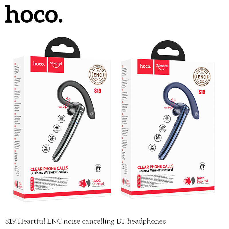 HD_SYNC:S19 Heartful ENC noise cancelling BT headphones