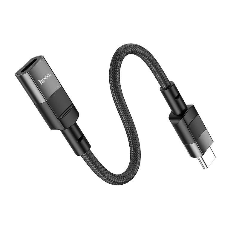 HD_SYNC:U107 Type-C male to iP female adapter cable(L=0.1m)