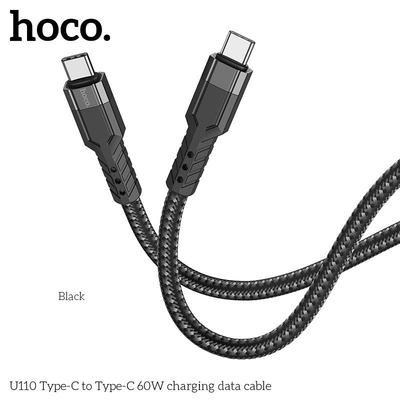 HD_SYNC:U110 Type-C to Type-C 60W charging data cable