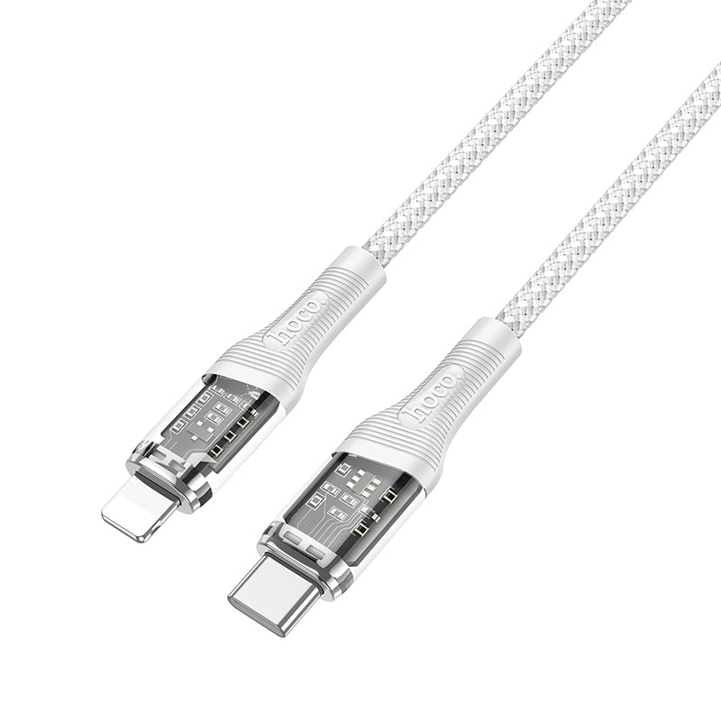 HD_SYNC:U111 Type-C to Type-C Transparent Discovery Edition 60W charging data cable