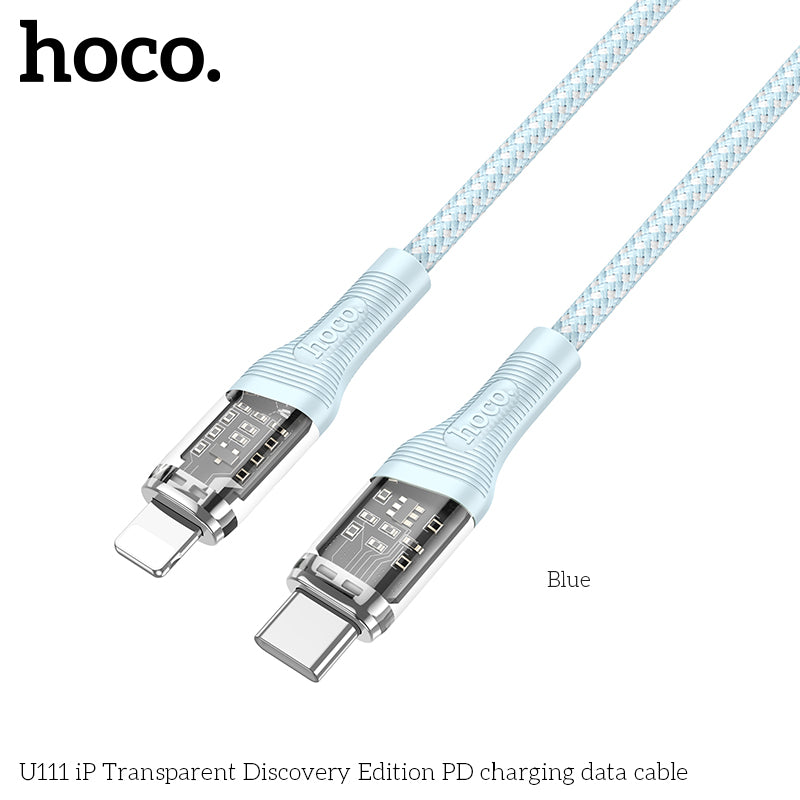 HD_SYNC:U111 iP Transparent Discovery Edition PD charging data cable