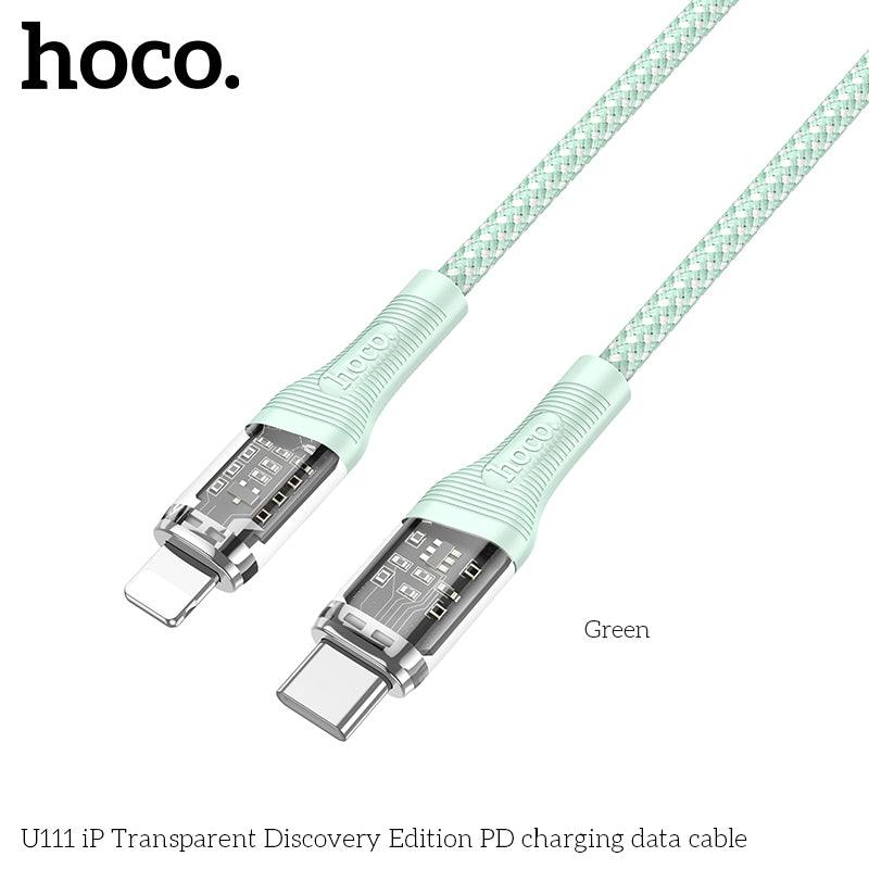 HD_SYNC:U111 iP Transparent Discovery Edition PD charging data cable