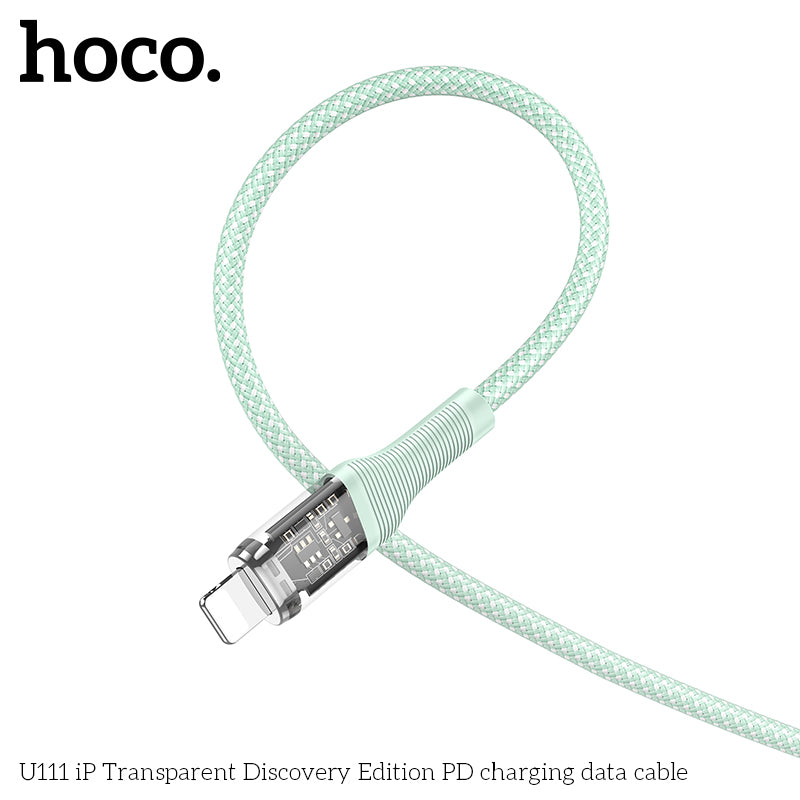 HD_SYNC:U111 iP Transparent Discovery Edition PD charging data cable