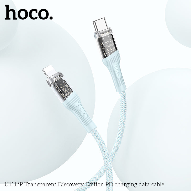 HD_SYNC:U111 iP Transparent Discovery Edition PD charging data cable
