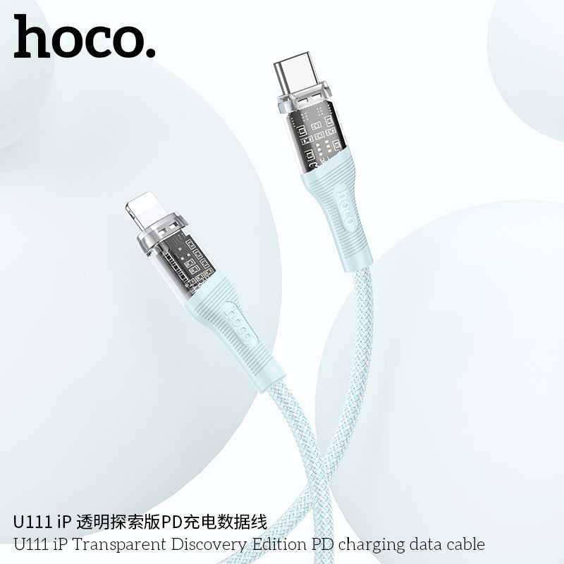 HD_SYNC:U111 Type-C to Type-C Transparent Discovery Edition 60W charging data cable