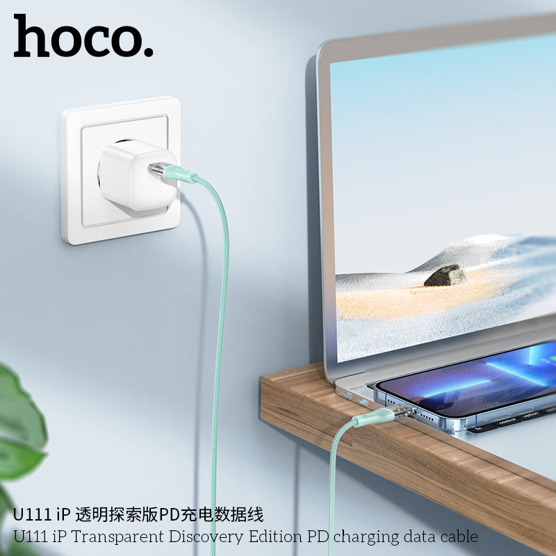 HD_SYNC:U111 iP Transparent Discovery Edition PD charging data cable