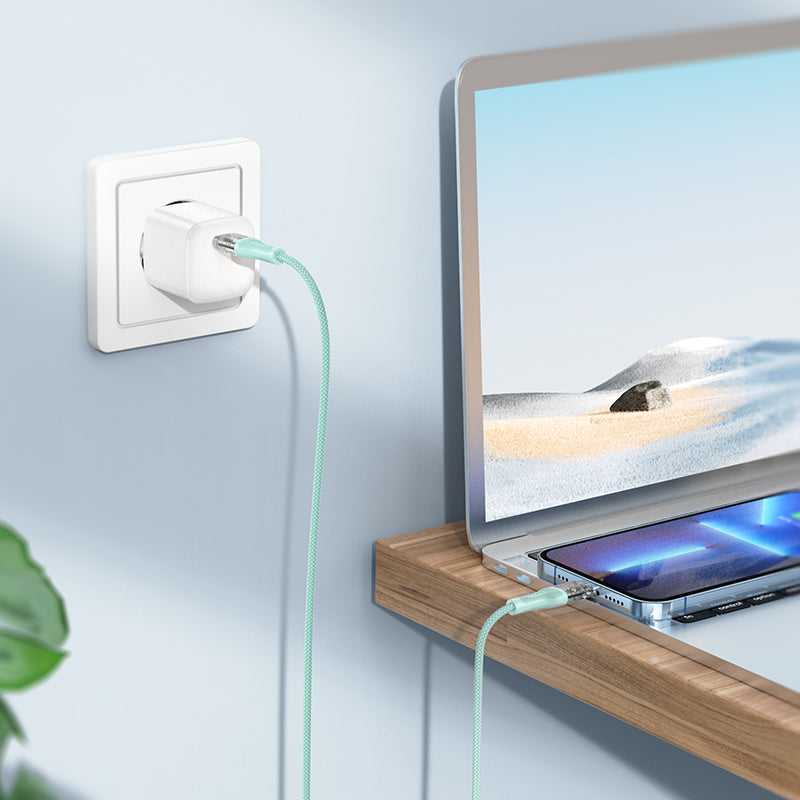 HD_SYNC:U111 Type-C to Type-C Transparent Discovery Edition 60W charging data cable