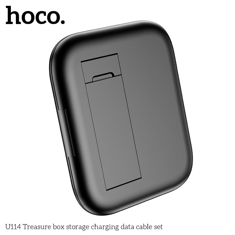 HD_SYNC:U114 Treasure box storage charging data cable set