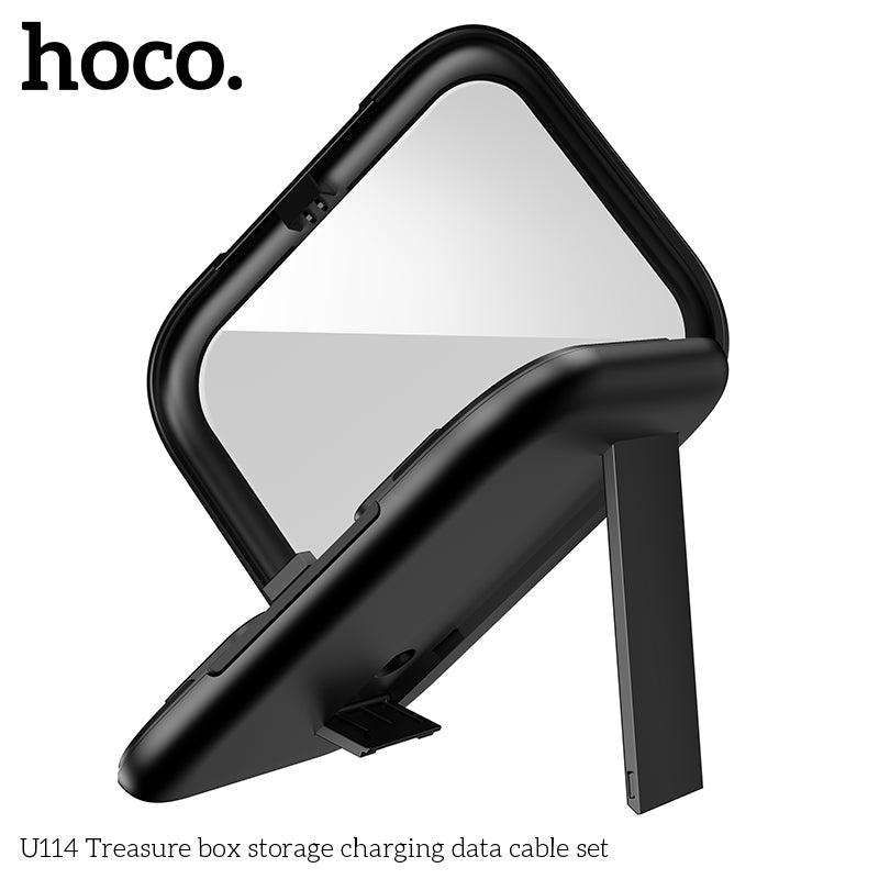 HD_SYNC:U114 Treasure box storage charging data cable set