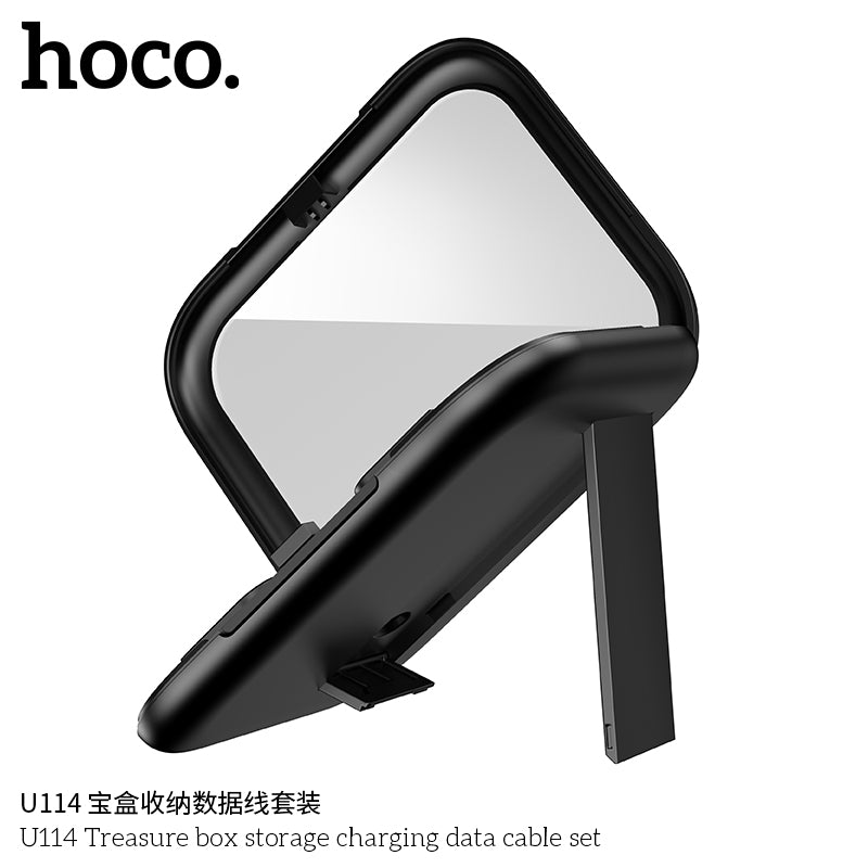 HD_SYNC:U114 Treasure box storage charging data cable set