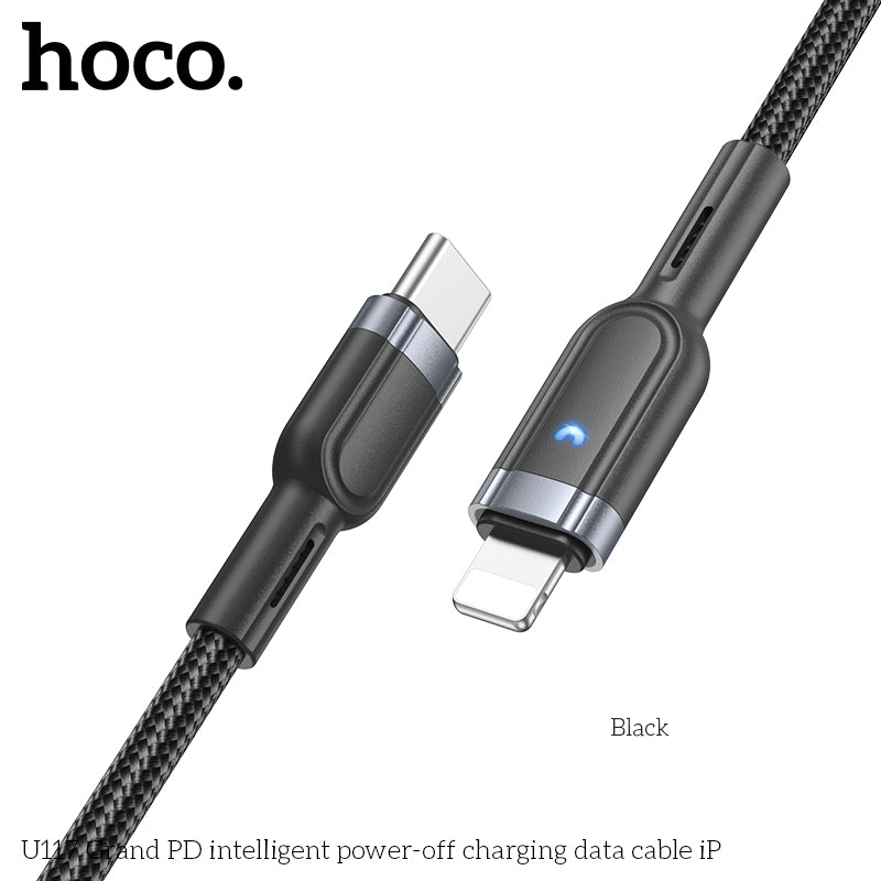 HD_SYNC:U117 Grand intelligent power-off charging data cable Type-C