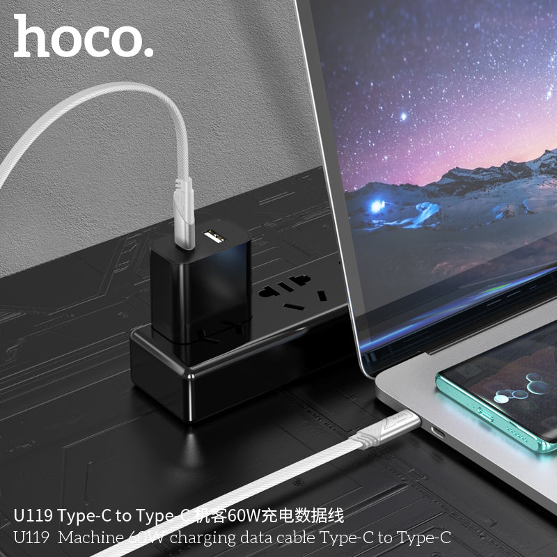 HD_SYNC:U119 5A Machine charging data cable Type-C