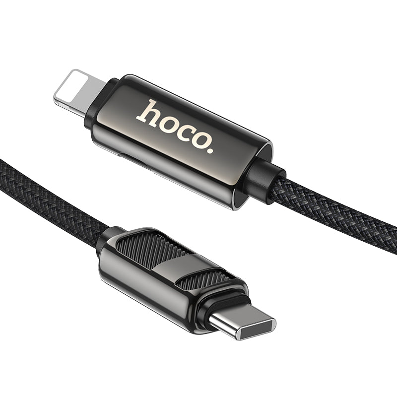 HD_SYNC:U137 5A Line charging data cable with display Type-C