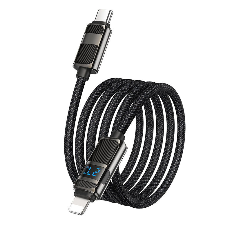 HD_SYNC:U137 Line 60W charging data cable with display C to C