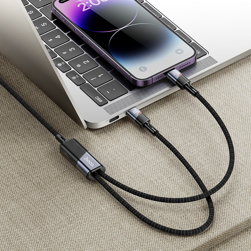 HD_SYNC:U139 C to C+iP 100W fast charging data cable
