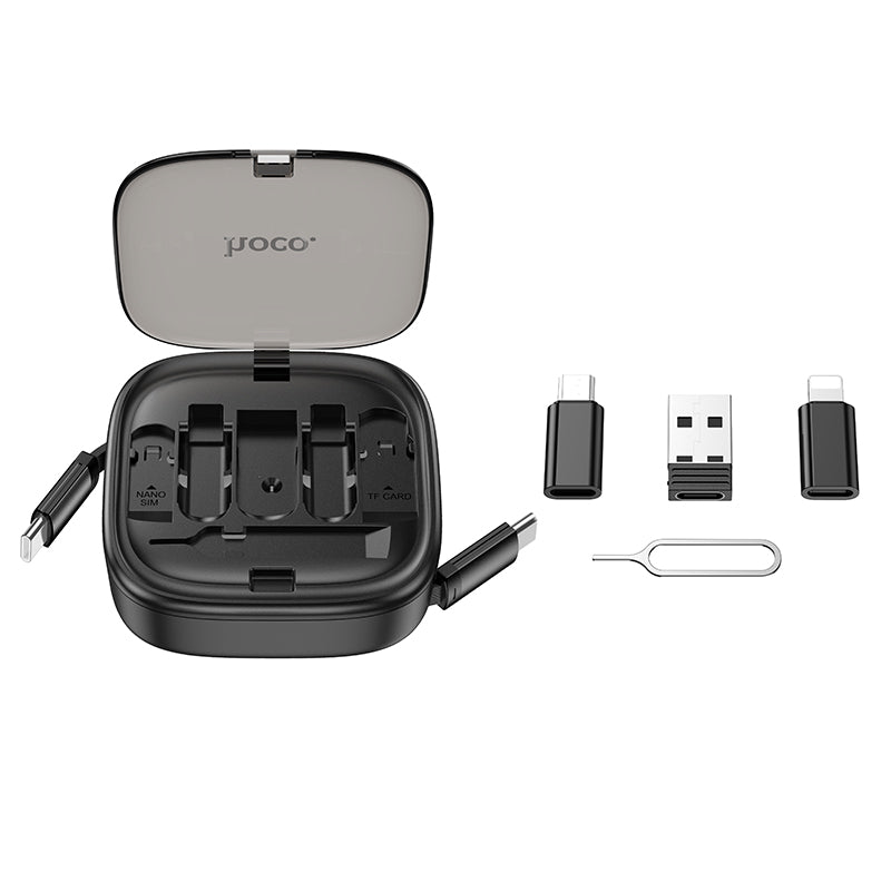HD_SYNC:U140 Retractable charging data cable set