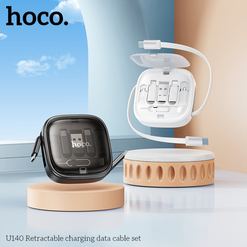 HD_SYNC:U140 Retractable charging data cable set