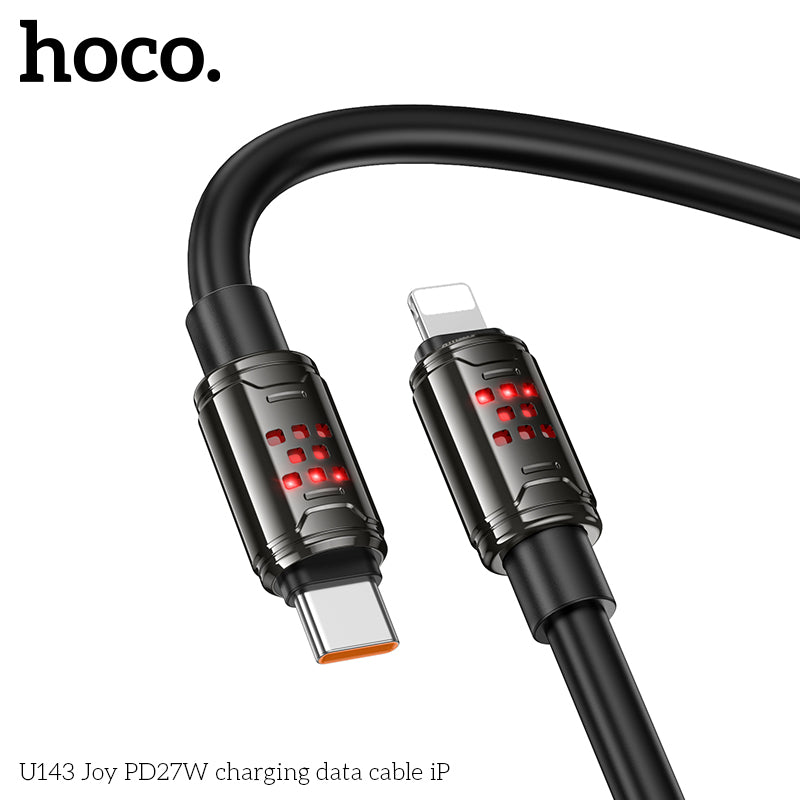 HD_SYNC:U143 Joy 240W 4-in-1 charging data cable USB/C to iP/C