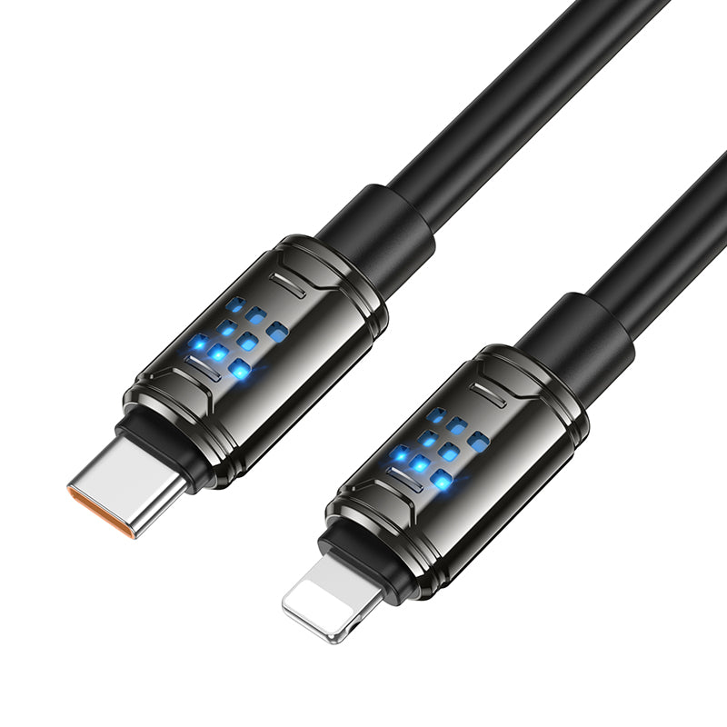 HD_SYNC:U143 Joy 240W 4-in-1 charging data cable USB/C to iP/C