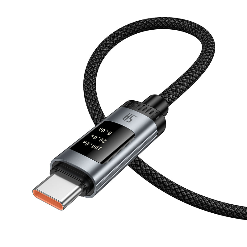 HD_SYNC:U148 Lord 100W digital display charging data cable Type-C