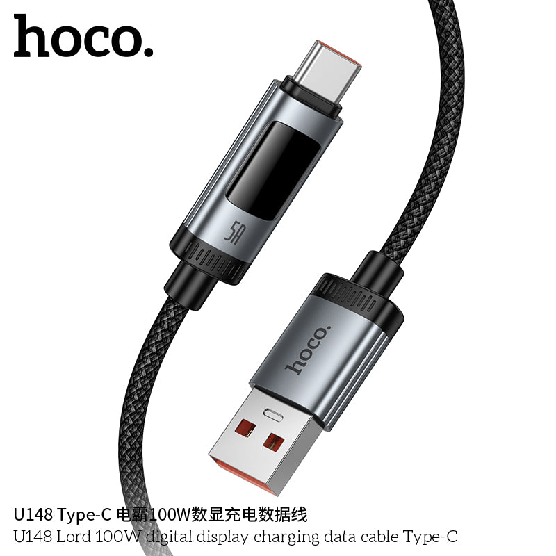 HD_SYNC:U148 Lord 100W digital display charging data cable Type-C