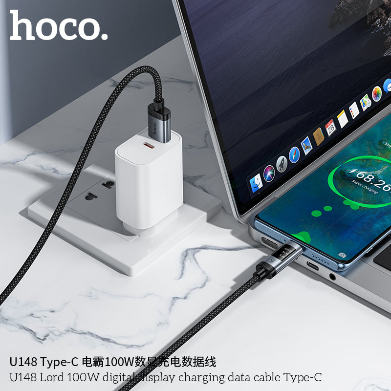 HD_SYNC:U148 Lord 100W digital display charging data cable Type-C