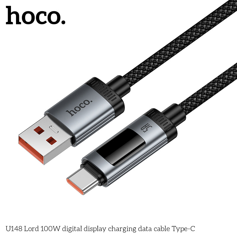 HD_SYNC:U148 Lord 100W digital display charging data cable Type-C