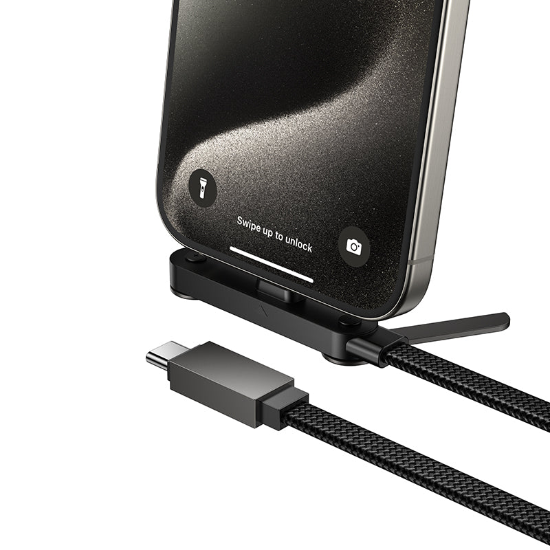 HD_SYNC:U150 Exquisite bracket charging data cable Type-C