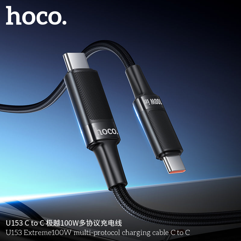 HD_SYNC:U153 Extreme100W multi-protocol charging cable C to C
