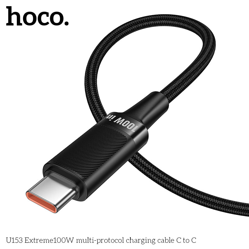 HD_SYNC:U153 Extreme100W multi-protocol charging cable C to C