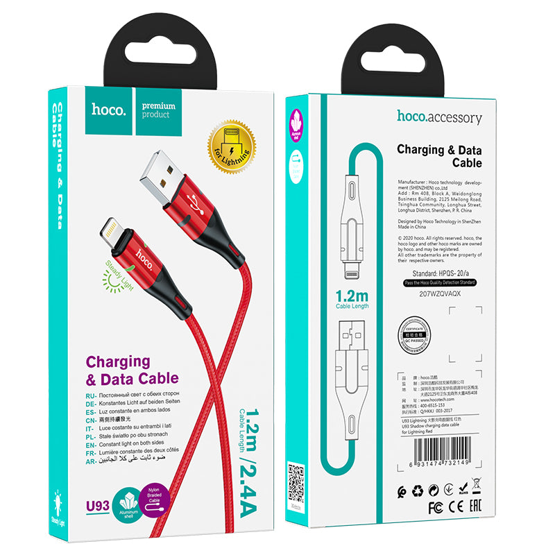 HD_SYNC:U93 Shadow charging data cable for iP