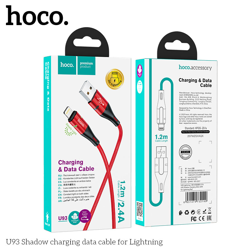 HD_SYNC:U93 Shadow charging data cable for Type-C