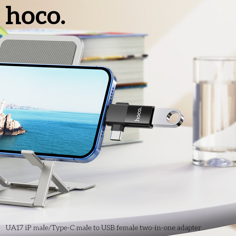 HD_SYNC:UA17 iP Male to USB female USB2.0 adapter