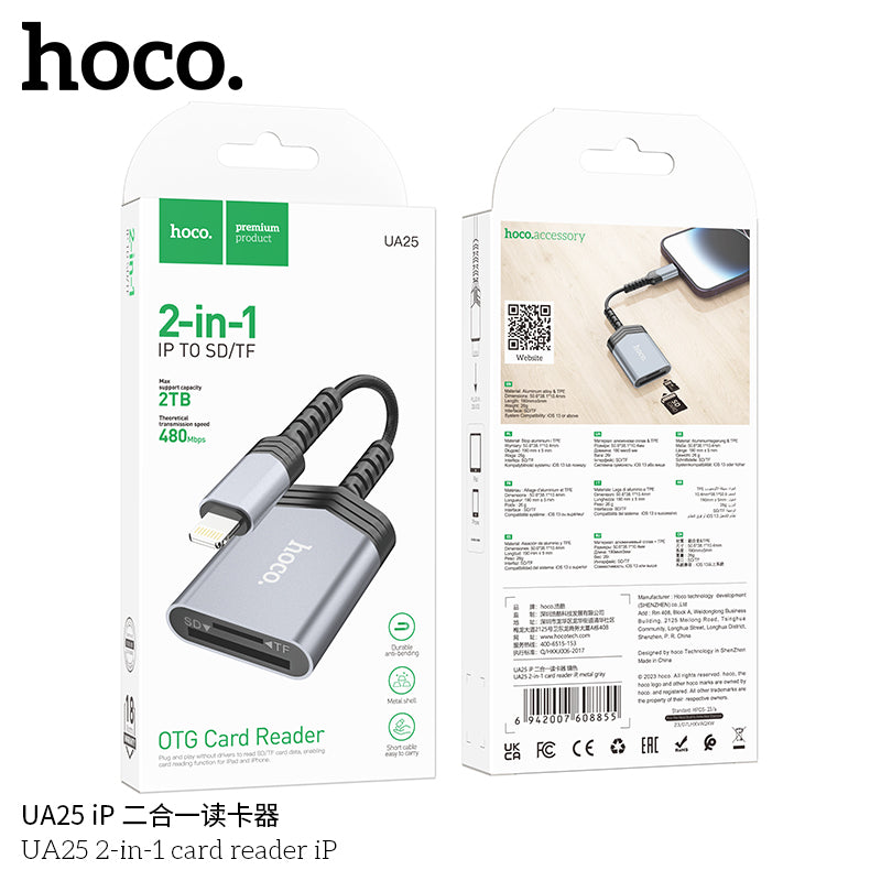 HD_SYNC:UA25 2-in-1 card reader Type-C