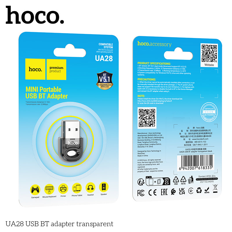 HD_SYNC:UA28 USB BT adapter
