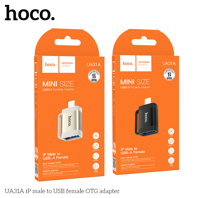 HD_SYNC:UA31A iP male to USB female OTG adapter