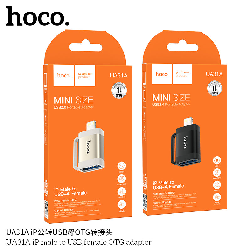 HD_SYNC:UA31A iP male to USB female OTG adapter