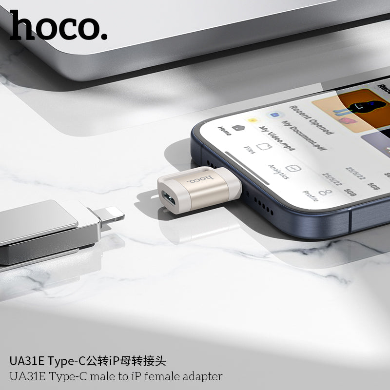 HD_SYNC:UA31E Type-C male to iP female adapter