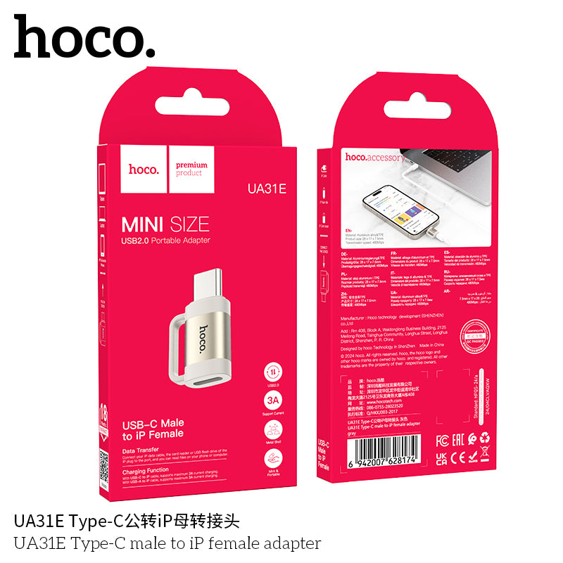 HD_SYNC:UA31E Type-C male to iP female adapter
