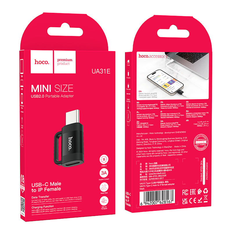 HD_SYNC:UA31E Type-C male to iP female adapter