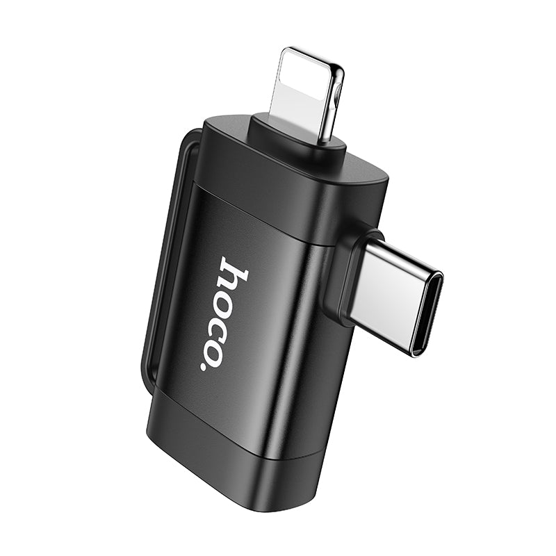 HD_SYNC:UA31F iP male/Type-C male to USB female OTG 2-in-1 adapter